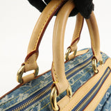 Louis Vuitton Monogram Denim Neo Speedy Boston Bag Blue M95019