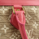Louis Vuitton Monogram Sabia Cabas Hand Bag MM Rose M93496