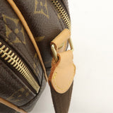 Louis Vuitton Monogram Reporter PM Shoulder Bag Brown M45254