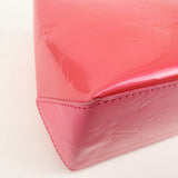 Louis Vuitton Monogram Vernis Lead PM Hand Bag Pink M991221