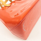 Louis Vuitton Monogram Vernis Lead PM Hand Bag M91088 Rouge