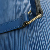 Louis Vuitton Epi Soufflot Shoulder Bag Hand Bag Blue M52222