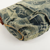 Louis Vuitton Monogram Denim Trousse Raye Pouch Blue M95335