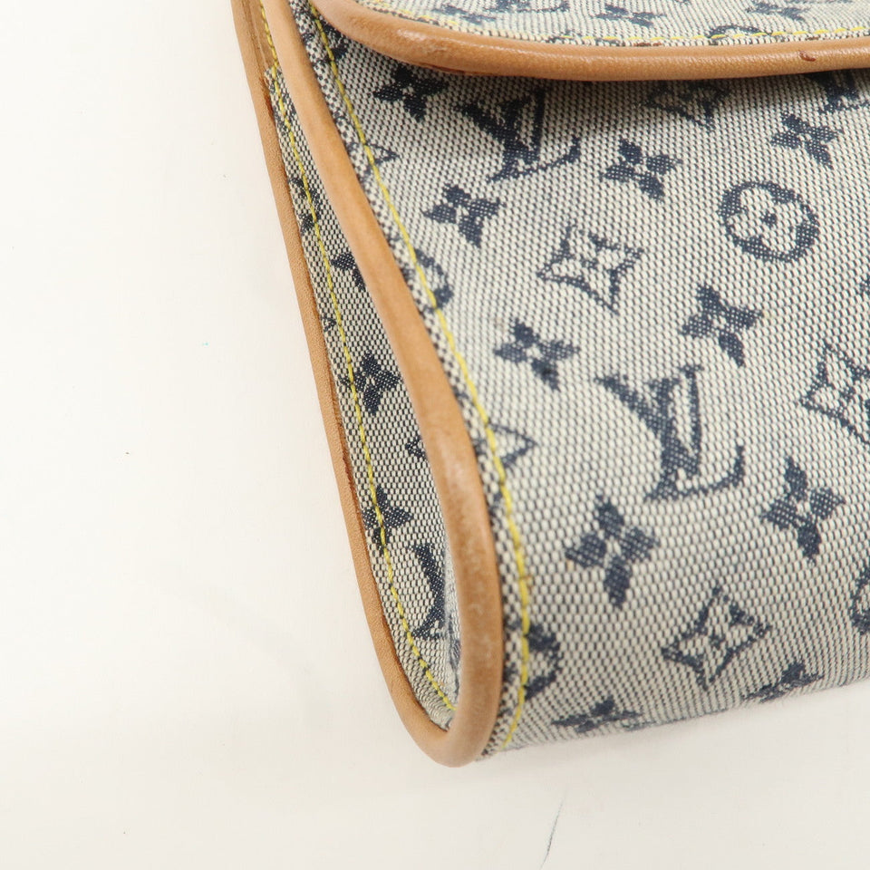 Louis Vuitton Monogram Mini Camille Shoulder Bag Blue M92002