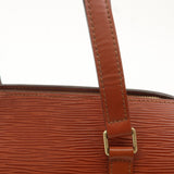 Louis Vuitton Epi Soufflot Shoulder Bag Kenya Brown M52223