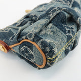 Louis Vuitton Monogram Denim Trousse Raye Pouch Blue M95335
