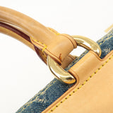 Louis Vuitton Monogram Denim Neo Speedy Boston Bag Blue M95019