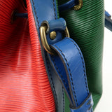 Louis Vuitton Epi Petit Noe Tricolore Shoulder Bag M40678