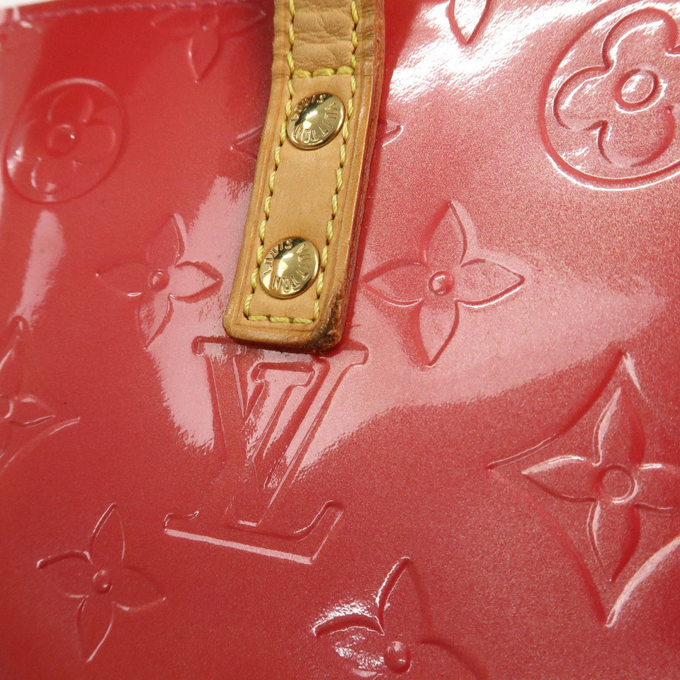 Louis Vuitton Monogram Vernis Lead PM Hand Bag Pink M91221