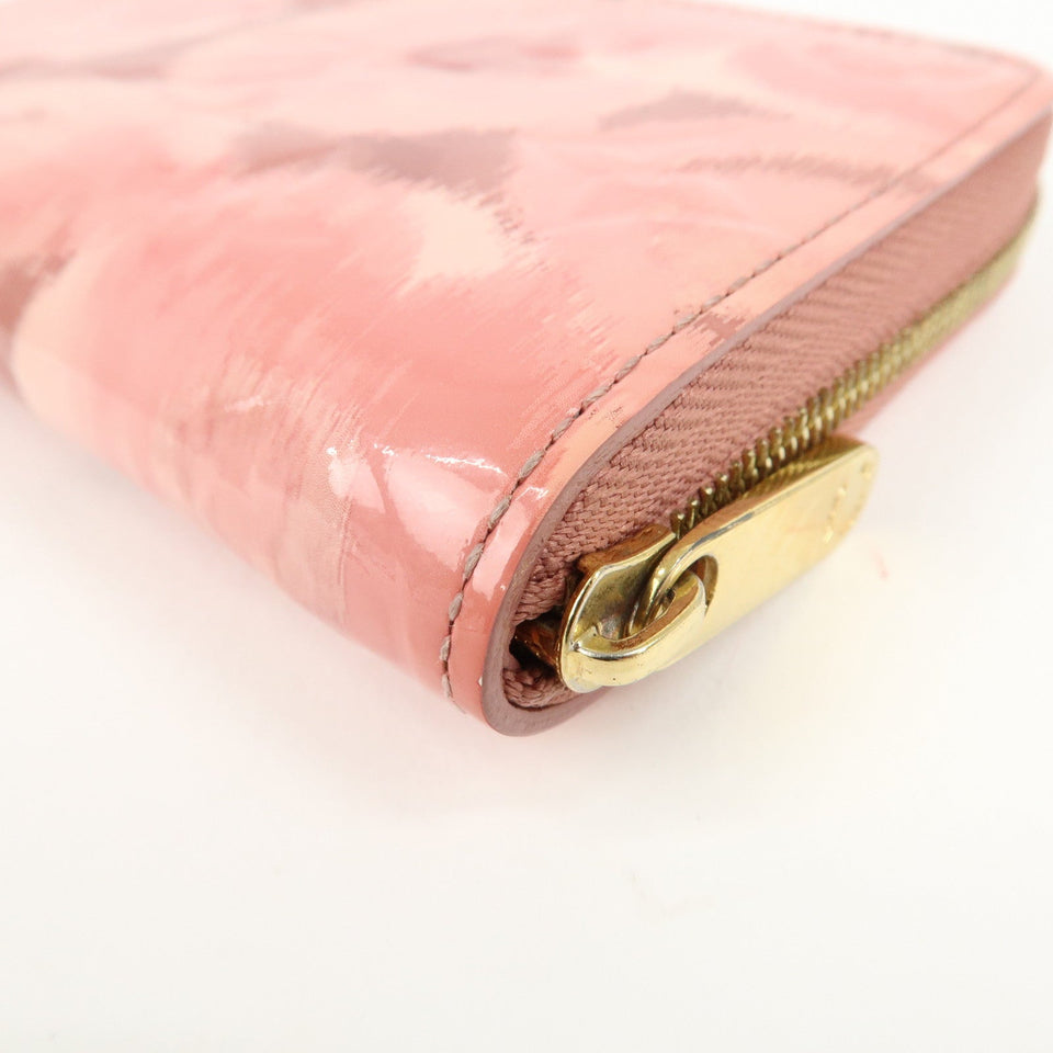Louis Vuitton Monogram Vernis Ikat Flower Zippy Coin Purse M90031