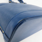 Louis Vuitton Epi Alma Hand Bag Toledo Blue M52145