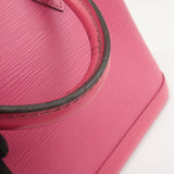Louis Vuitton Epi Alma PM Hand Bag Fuchsia Pink M40490
