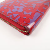 Louis Vuitton Sweet Monogram Vernis Zippy Wallet RoseIndien M90123