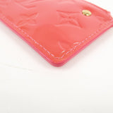 Louis Vuitton Monogram Vernis Pochette Cles Coin Case Pink M9144F
