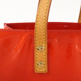 Louis Vuitton Monogram Vernis Lead PM Hand Bag Rouge M91088
