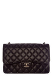 Chanel Black Jumbo Caviar Double Flap SHW  Handbag