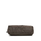 Brown Prada Logo Tessuto Drawstring Tote Bag