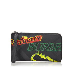 Burberry Multi Others Leather Graffiti Wallet United Kingdom