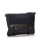 Burberry Blue Navy Others Canvas Crossbody Bag United Kingdom