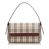 Burberry Brown House Check Canvas Shoulder Bag United Kingdom