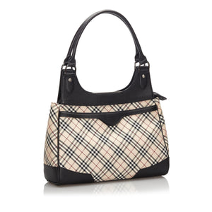 Burberry Brown Nova Check Canvas Shoulder Bag United Kingdom