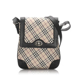 Burberry Brown Nova Check Canvas Crossbody Bag United Kingdom