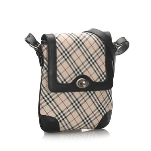 Burberry Brown Nova Check Canvas Crossbody Bag United Kingdom