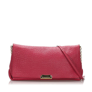 Burberry Pink Calf Leather Madison Crossbody Bag United Kingdom