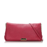 Burberry Pink Calf Leather Madison Crossbody Bag United Kingdom