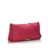 Burberry Pink Calf Leather Madison Crossbody Bag United Kingdom