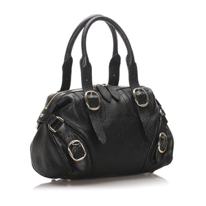 Burberry Black Calf Leather Handbag United Kingdom