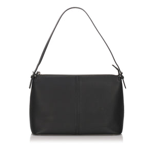 Burberry Black Calf Leather Shoulder Bag United Kingdom