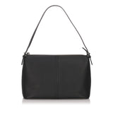 Burberry Black Calf Leather Shoulder Bag United Kingdom