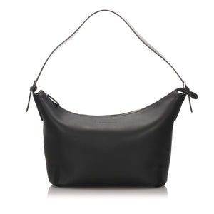 Burberry Black Calf Leather Shoulder Bag United Kingdom