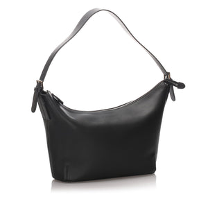 Burberry Black Calf Leather Shoulder Bag United Kingdom