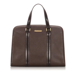 Burberry Brown Calf Leather Handbag United Kingdom