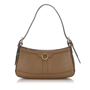 Burberry Brown Calf Leather Shoulder Bag United Kingdom