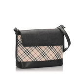 Burberry Brown Nova Check Canvas Shoulder Bag United Kingdom