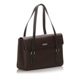 Burberry Brown Calf Leather Tote Bag United Kingdom