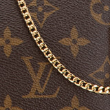 Brown Louis Vuitton Monogram Mini Pochette Accessoires Handbag
