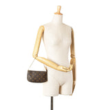 Brown Louis Vuitton Monogram Mini Pochette Accessoires Handbag