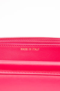 CHANEL Multicolor Tweed Logo Wallet On Chain WOC