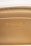 CHANEL White Lambskin Quilted Mini Rectangular Pearl Crush Flap Bag