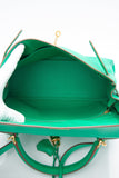 HERMES Menthe Green Kelly 32 Clemence Leather with Gold Hardware