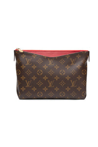 LOUIS VUITTON Monogram Pallas Cerise Clutch
