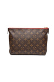LOUIS VUITTON Monogram Pallas Cerise Clutch
