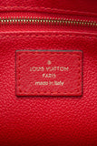 LOUIS VUITTON Monogram Pallas Cerise Clutch