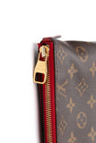 LOUIS VUITTON Monogram Pallas Cerise Clutch