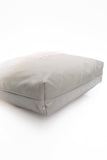 CHANEL 22 White Light Grey Calfskin Quilted Hobo Bag