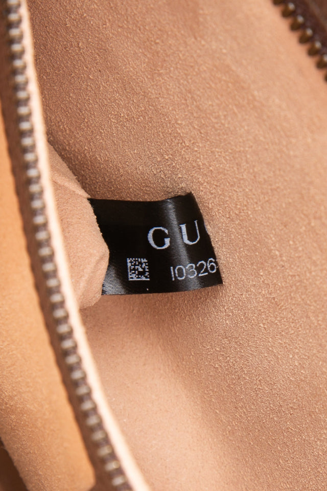 GUCCI GG Supreme Monogram Large Ophidia Portfolio Clutch